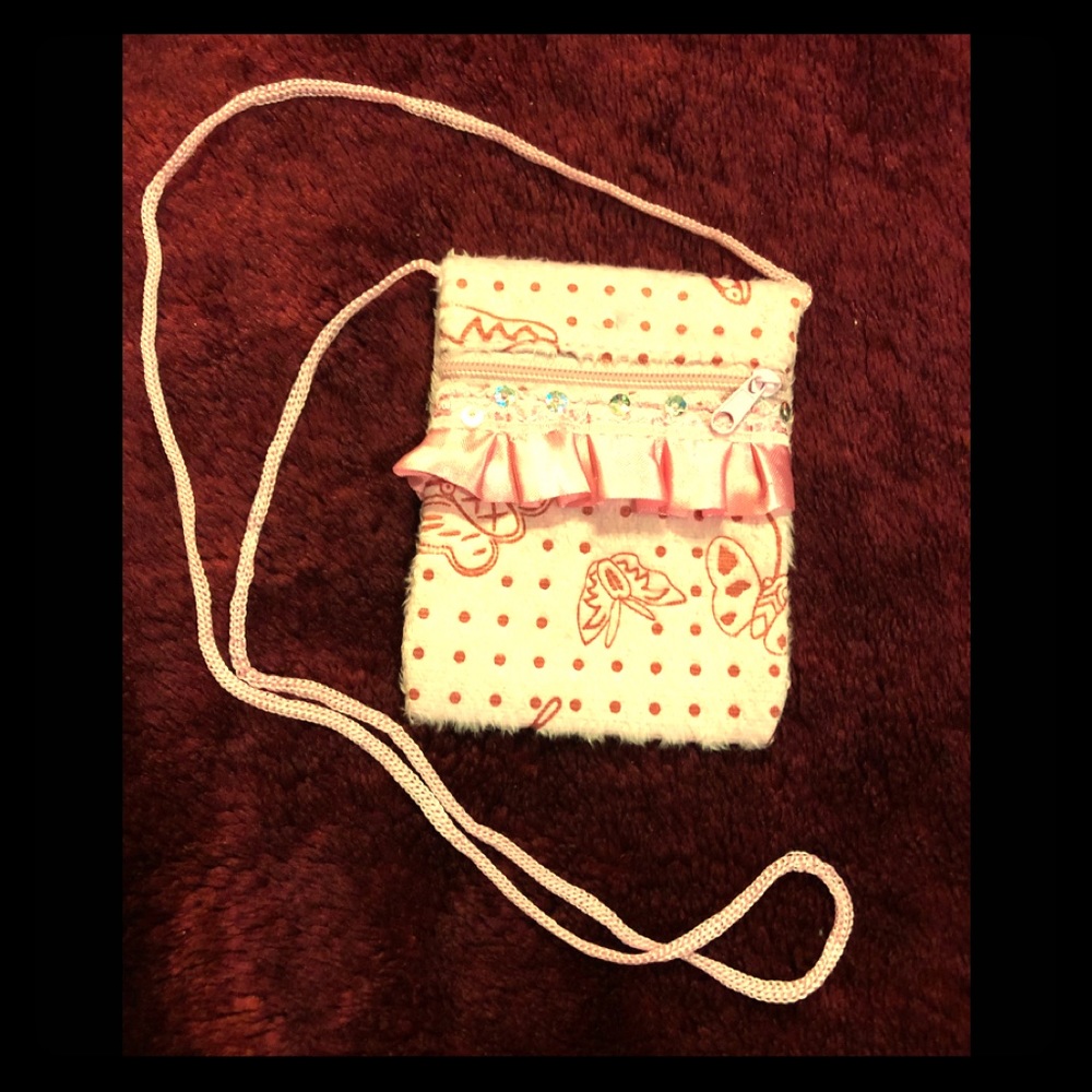 Cute Pink Coins Purse